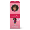 Truly Me™ 18-inch Doll #132 with curly dark-brown hair