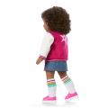 Truly Me™ 18-inch Doll #112 with curly dark-brown hair