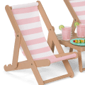 Raquel's™ Beach Chairs & Barbecue Set for 18-inch Dolls (Girl of the Year™ 2026)