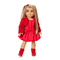 July Ruby Beauty Outfit for 18-inch Dolls