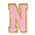AG™ Letter N Stick-On Patch