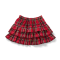 American Girl® x J.Crew Tiered Plaid Skirt for Girls