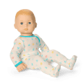 Bitty Baby® Doll #3 with blonde hair in Pastel Blue