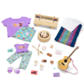Daisy Davenport’s™ Campfire, Guitar & Matching PJs Bundle for Girls & 18-inch Dolls (Girl of the Year™ 2027)