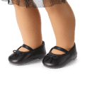 American Girl® x J.Crew Black Ballet Flats for 18-inch Dolls