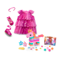 Pink Party-Ready Dress & Party Accessories for 18-inch Dolls