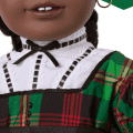 Addy’s™ Tartan Plaid Dress for 18-inch Dolls (Historical Characters)