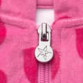 Pink Hearts Hoodie Dress for Girls
