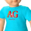 Truly Me™ 18-inch Doll #104 with straight caramel hair
