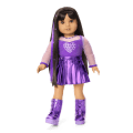 February Amethyst Bliss Outfit for 18-inch Dolls