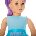American Girl® x Harlem’s Fashion Row Cherry Blossom Couture 2-in-1 Ruffle Dress & Jacket for 18-inch Dolls