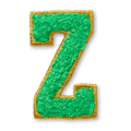 AG™ Letter Z Stick-On Patch