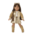 November Topaz Pizzazz Outfit for 18-inch Dolls