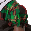 Addy’s™ Tartan Plaid Dress for 18-inch Dolls (Historical Characters)