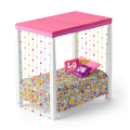 Julie’s™ Groovy Bed & Bedding for 18-inch Dolls (Historical Characters)