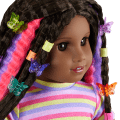 Long Hair Looks™ by Truly Me™ 18-inch Doll #135 & hair accessories
