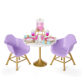 Kitchen Table for Two Set for 18-inch Dolls
