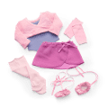 Plié Away Ballet Practice Outfit for 18-inch Dolls