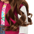 Truly Me™ 18-inch Doll #117 with wavy dark-brown hair