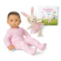 Bitty Baby® Doll #4 in Pastel Pink + Bunny Friend & Board Book