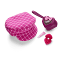 Pink & Preppy Outfit & We Heart Fashion Accessories for 18-inch Dolls
