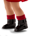 American Girl® x Something Navy Crimson Sparkle Sweater Dress for 18-inch Dolls