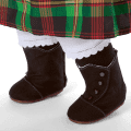 Addy’s™ Tartan Plaid Dress for 18-inch Dolls (Historical Characters)