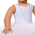 My First Ballet Recital Costume for 18-inch Dolls