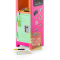 Colorful Cubbies Locker Set for 18-inch Dolls