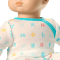 Bitty Baby® Doll #3 with blonde hair in Pastel Blue