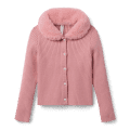 American Girl® x Janie and Jack Rosy Ribbed Cardigan for Girls