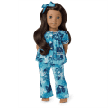 Nanea’s™ Floral Pajamas for 18-inch Dolls (Historical Characters)