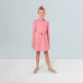 American Girl® x Something Navy Rosy Radiance Puff-Sleeve Dress for Girls
