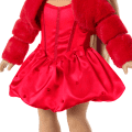 July Ruby Beauty Outfit for 18-inch Dolls