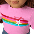 Truly Me™ 18-inch Doll #117 with wavy dark-brown hair