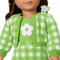 August Peridot Glow Outfit for 18-inch Dolls