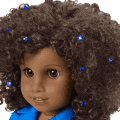 September Sapphire Sparkle Outfit for 18-inch Dolls