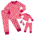 American Girl® x Hanna Andersson Berry Bright Stars Pajamas for Girls & 18-inch Dolls