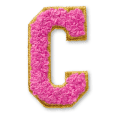 AG™ Letter C Stick-On Patch