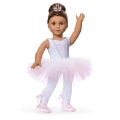 My First Ballet Recital Costume for 18-inch Dolls