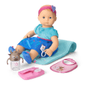 Disney Frozen Anna Cuddle & Care Set with Bitty Baby® Doll by American Girl®