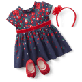 American Girl® x Janie and Jack Wrapped in Roses Party Dress for Bitty Baby® Dolls