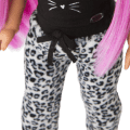 Snow Leopard Joggers for 18-inch Dolls