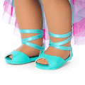 Glam Shimmering Ocean Outfit for 18-inch Dolls