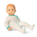 Bitty Baby® Doll #6 with red hair in Pastel Blue