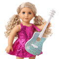 American Girl® x Megan Moroney Guitar & Mic Stand for 18-inch Dolls