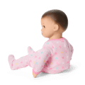 Bitty Baby® Doll #2 with brown hair in Pastel Pink
