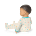 Bitty Baby® Doll #4 with black hair in Pastel Blue