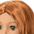 Truly Me™ 18-inch Doll #103 with wavy red hair
