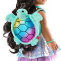 Shimmering Sea Turtle Backpack & Accessory Set for 18-inch Dolls